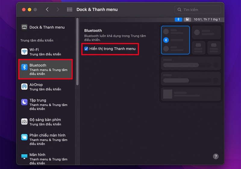 Cách tùy chỉnh thanh menu trên MacBook Cách tùy chỉnh thanh menu trên MacBook