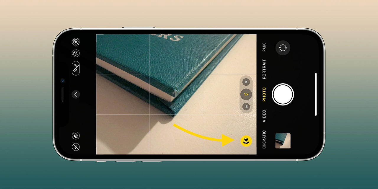 Cách chuyển chế độ chụp Macro trên iPhone chỉ với một cú chạm