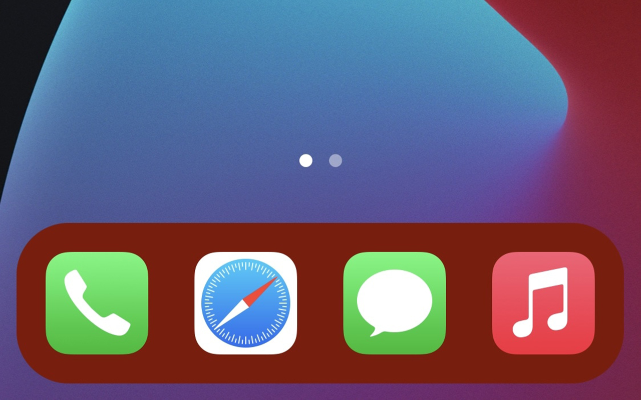 Cách đổi màu thanh dock iPhone không cần đến ứng dụng thứ ba siêu dễ