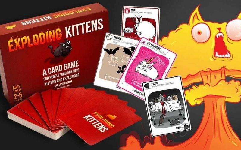 Mèo nổ - 1 trong những board game nổi tiếng nhất hiện nay