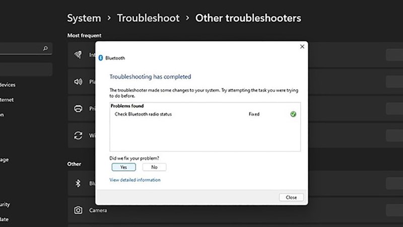 sửa lỗi bluetooth windows 11