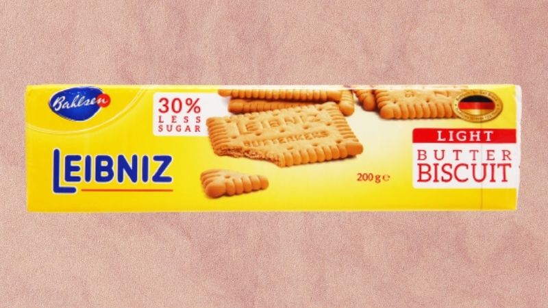 Bánh quy bơ ít đường Bahlsen Leibniz