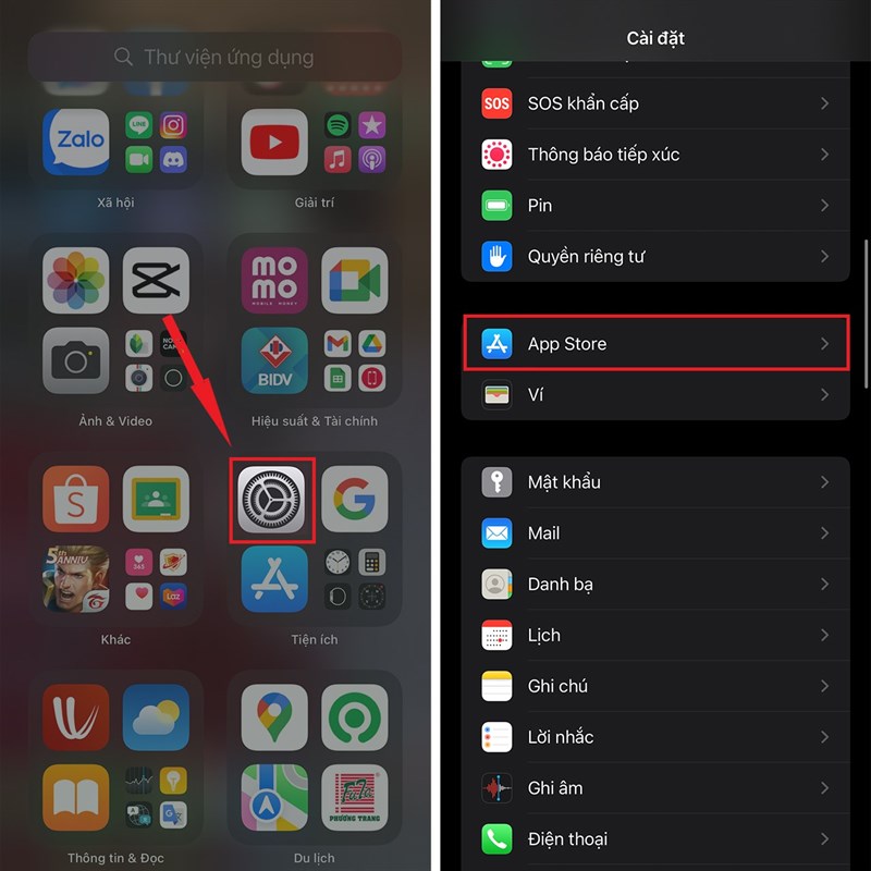 Cách tắt thông báo 