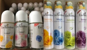 Lăn xịt khử mùi Enchanteur có bao nhiêu loại? Mùi nào thơm?