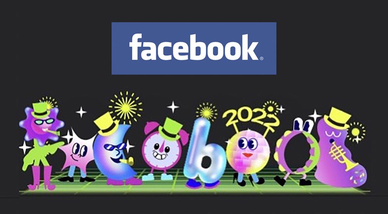 Facebook đổi logo mừng đón năm mới 2022, bạn đã có chưa?