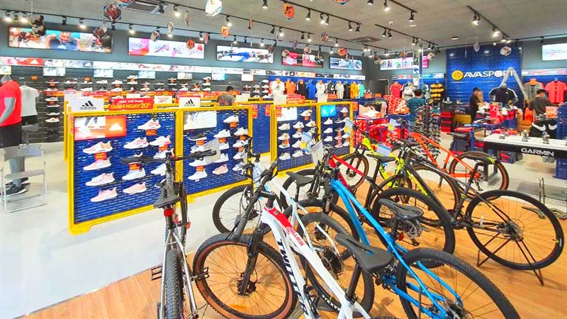 Chuỗi cửa hàng AVASport, nơi chuyên bán đồ thể thao