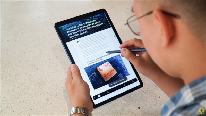 Galaxy Tab S7 tần số quét