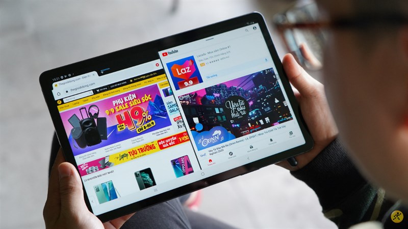 Samsung Galaxy Tab S7 sở hữu tần số quét ấn tượng