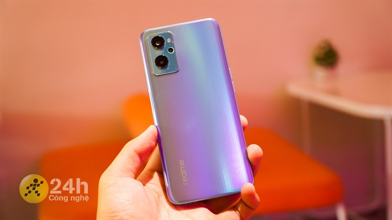 Mặt lưng của Realme 9i