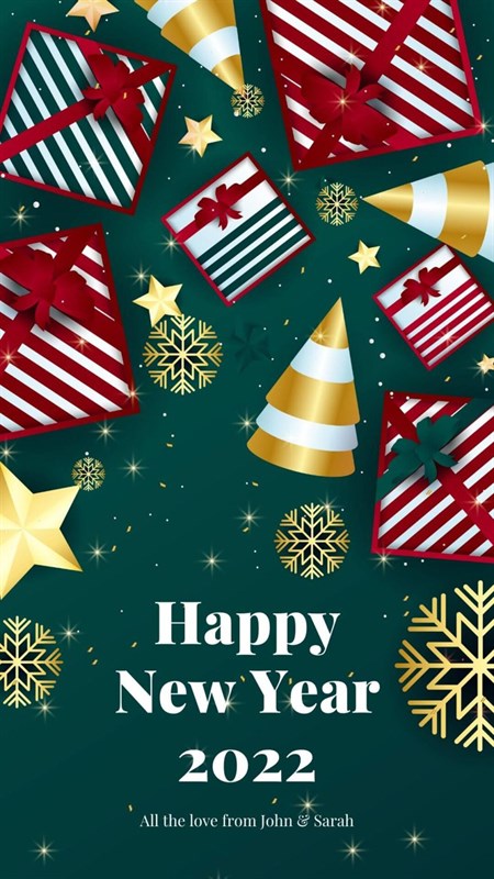 Những hình nền và hình ảnh năm mới 2022