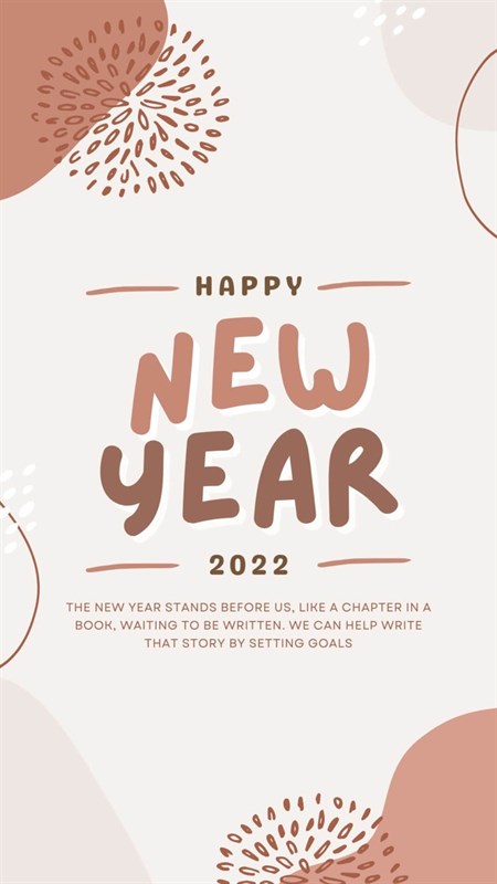 Những hình nền và hình ảnh năm mới 2022
