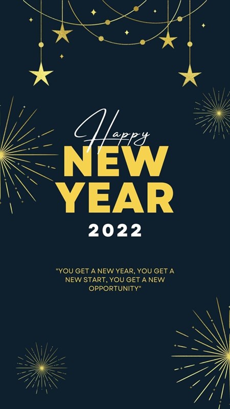 Những hình nền và hình ảnh năm mới 2022