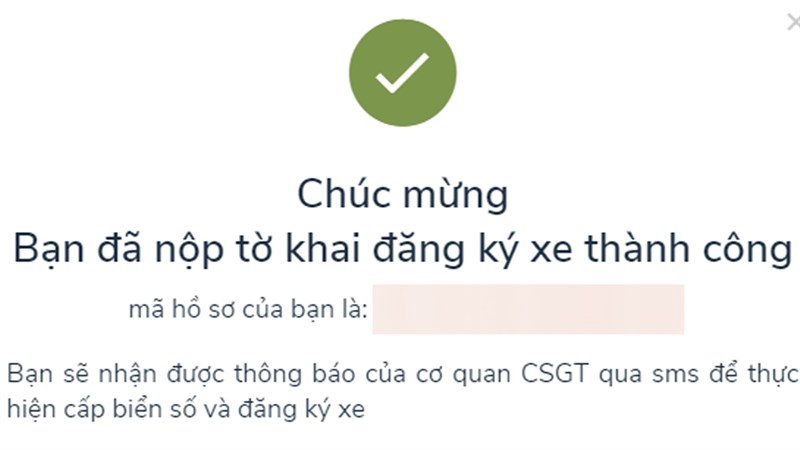 Cách đăng ký xe trực tuyến