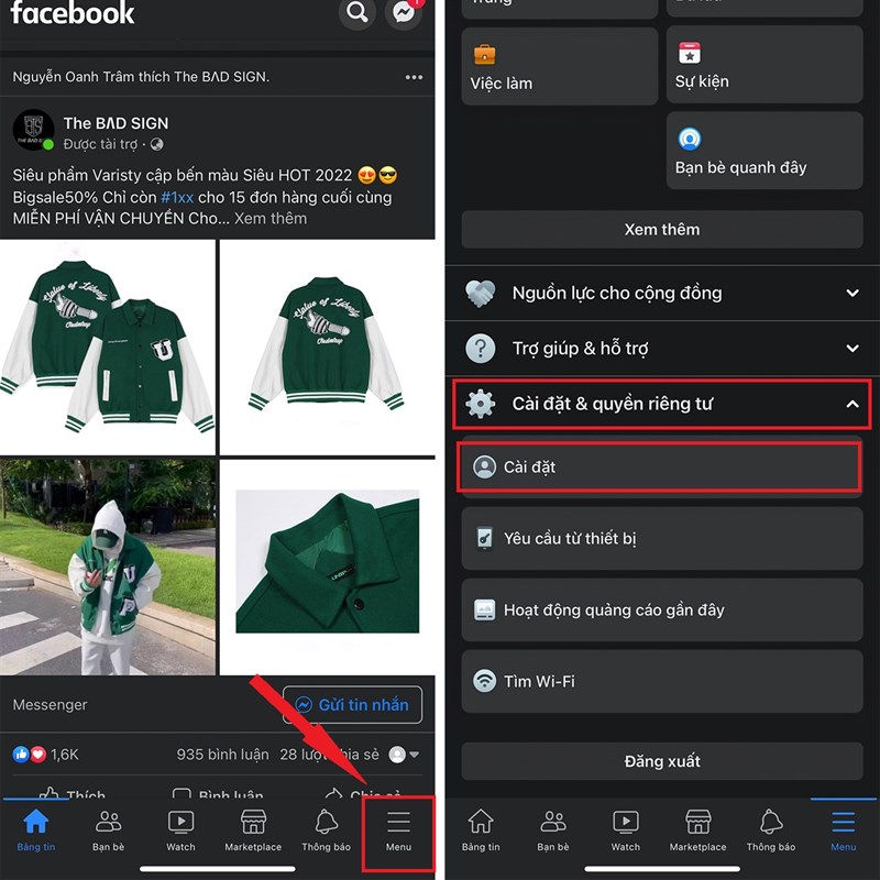 Cách tắt các âm thanh Like, comment,...trên Facebook