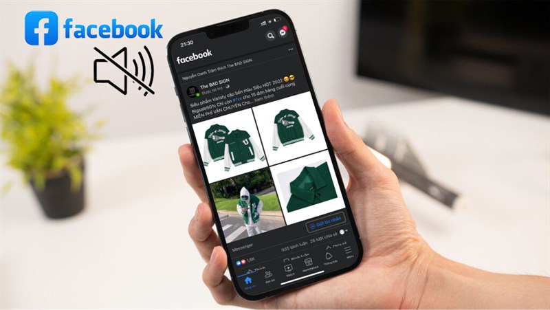 Cách tắt các âm thanh Like, comment,... trên Facebook