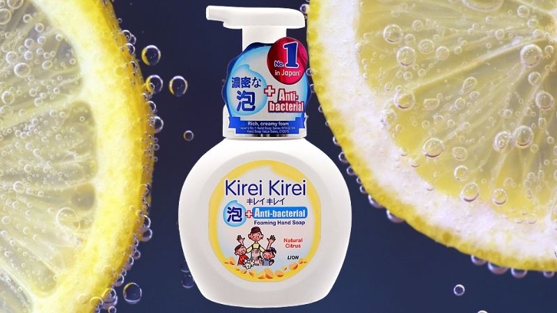 Nước rửa tay Kirei Kirei hương chanh Nước rửa tay Kirei Kirei hương chanh