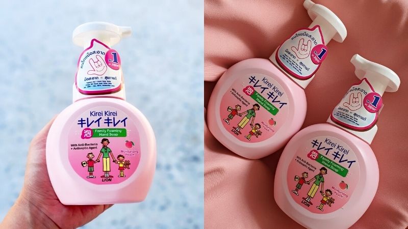 Nước rửa tay Kirei Kirei hương đào Nước rửa tay Kirei Kirei hương đào