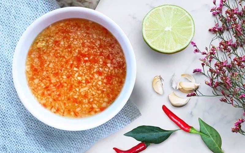 Thành phẩm nước chấm bánh cuốn 