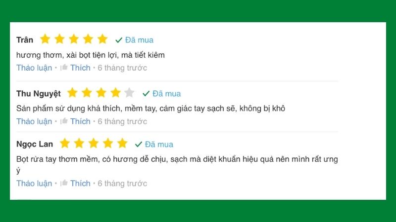 Review bọt rửa tay kháng khuẩn Bioré Guard hương khuynh diệp từ người dùng trên website Bách hóa XANH Review bọt rửa tay kháng khuẩn Bioré Guard hương khuynh diệp từ người dùng trên website Bách hóa XANH