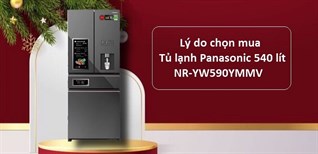 10 lý do chọn mua Tủ lạnh Panasonic 540 lít NR-YW590YMMV