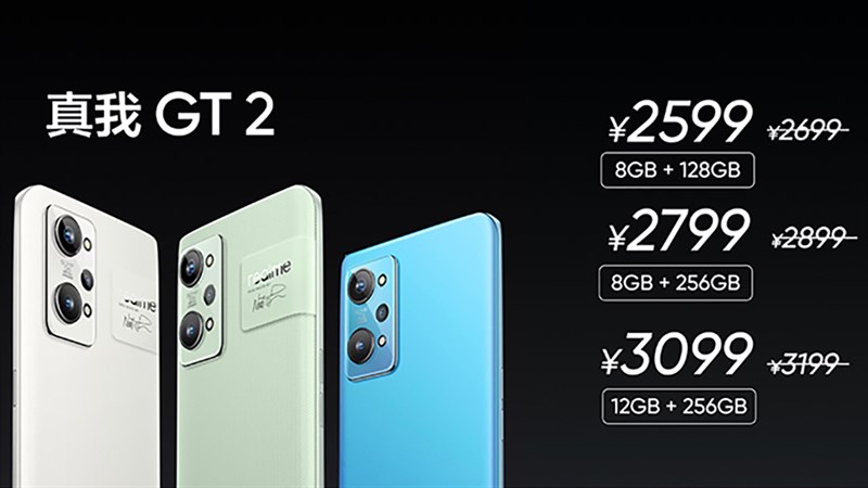 Realme GT 2 có mức giá phải chăng so với thông số của máy