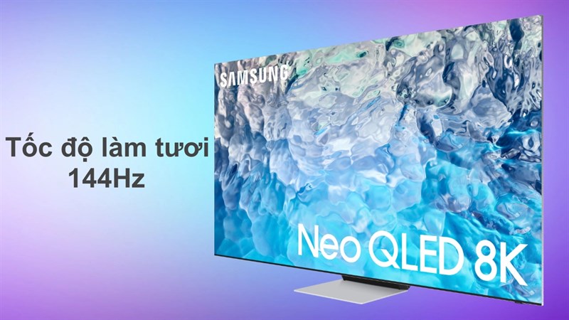 Samsung ra mắt TV thông minh Neo QLED 4K và 8K đời 2022 với tốc độ làm tươi 144Hz, tích hợp nền tảng tổng hợp NFT