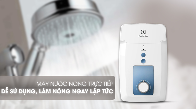 Máy nước nóng trực tiếp có an toàn không? Cách sử dụng an toàn > Máy nước nóng trực tiếp Electrolux 4500W EWE451GX-DWB