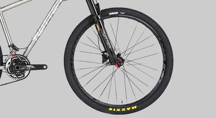 Xe đạp địa hình MTB Twitter Werner sở hữu lốp xe Maxxis giúp hạn chế trơn trượt khi di chuyển