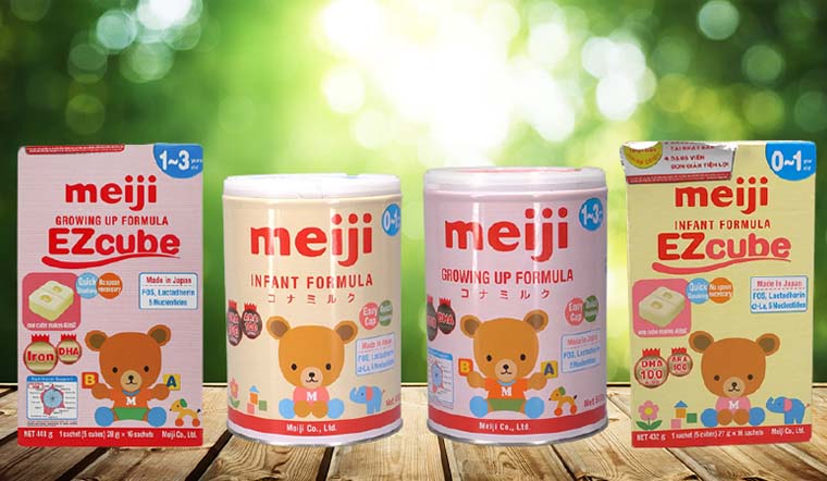 Sữa Meiji Nhật có tốt không? Có mấy loại? Giá bao nhiêu?