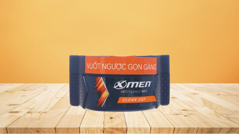 Wax vuốt tóc X-Men Clean Cut vuốt ngược gọn gàng 70g