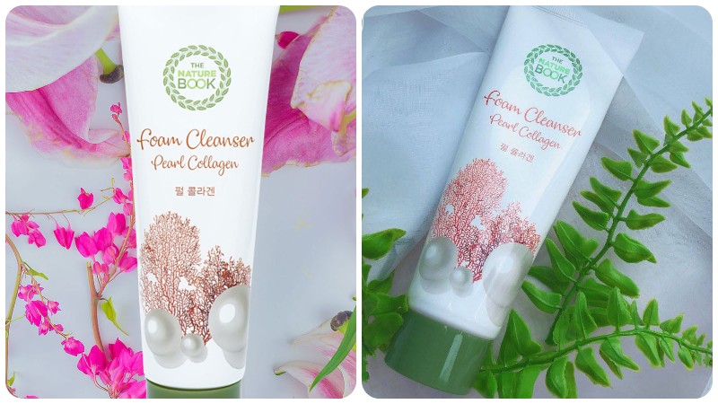 Sữa rửa mặt ngọc trai Foam Cleanser Pearl Collagen 120g