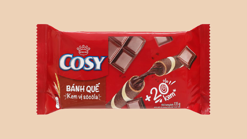 Bánh quế Cosy vị socola