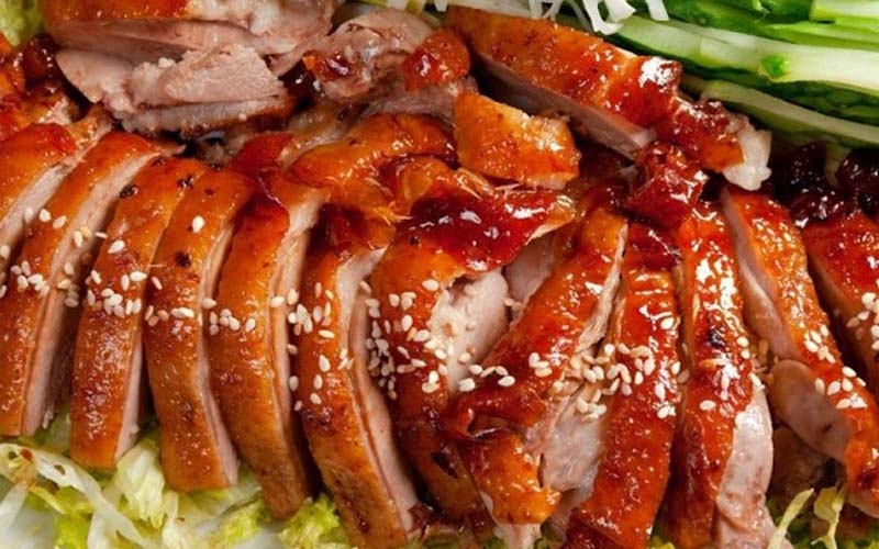 How to make fragrant Peking duck, Chinese taste