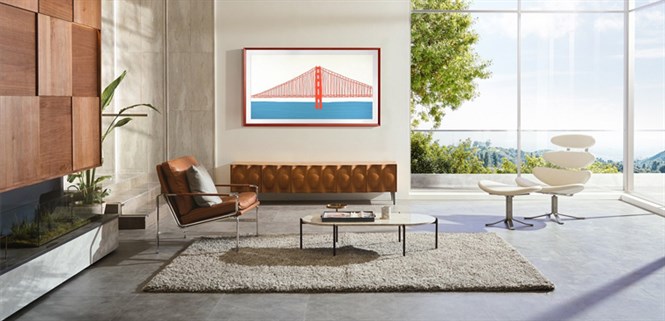 [CES 2022] TV The Frame có màn hình chống chói Matte, mang đến trải nghiệm giống như khung tranh thật