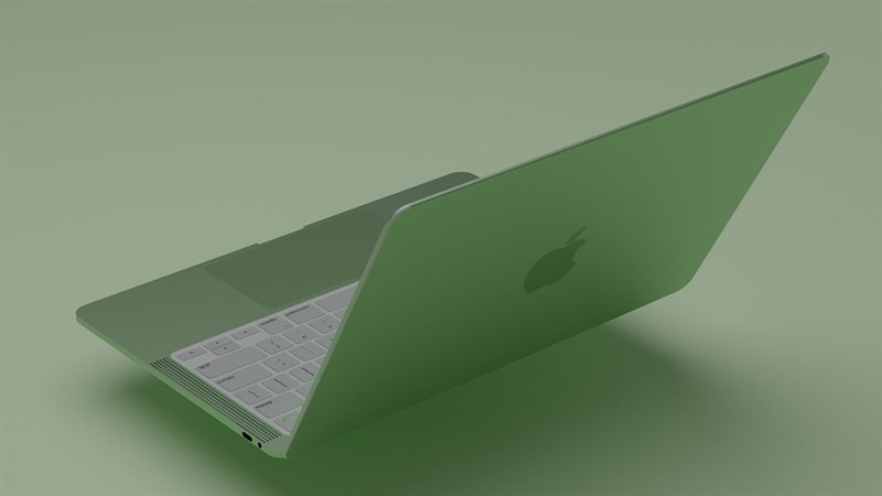 Hình ảnh render MacBook Air M2 2022
