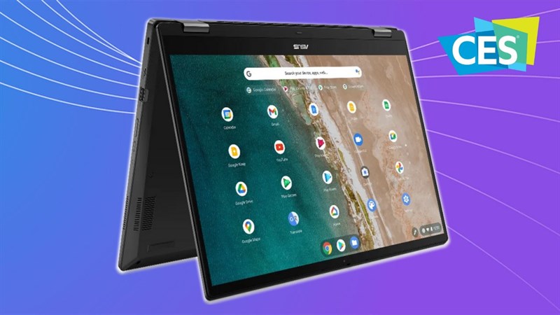 ASUS ra mắt Chromebook Flip CX5 16 inch được trang bị bộ vi xử lý Intel Core i7 thế hệ thứ 12