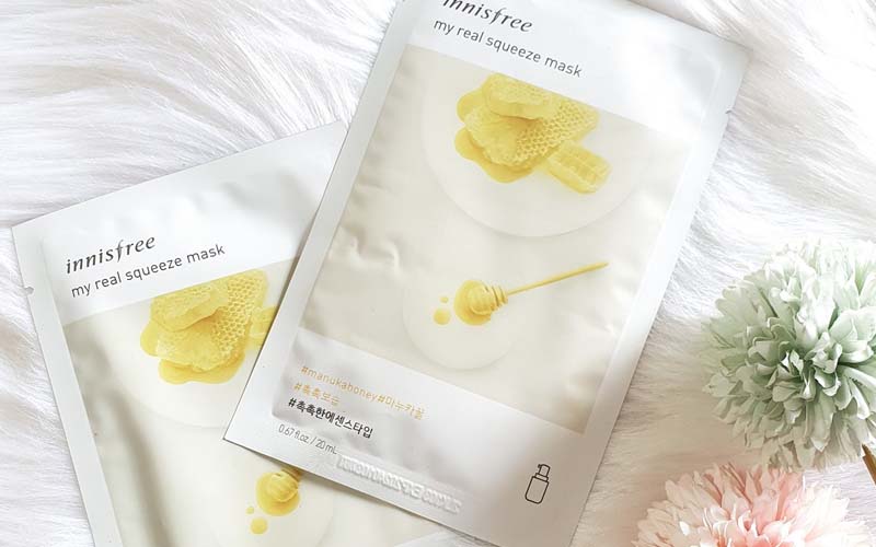 Mặt nạ mật ong Manuka Honey Innisfree My Real Squeeze Mask