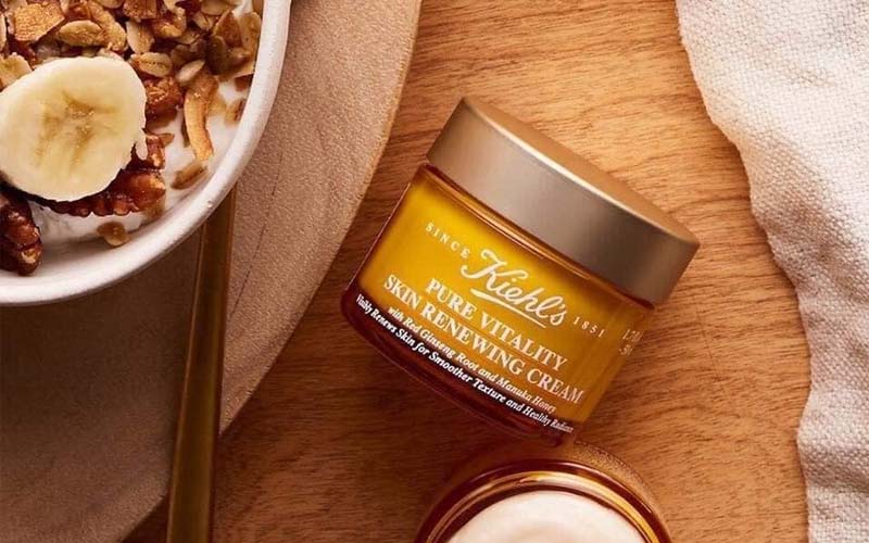 Kem dưỡng mật ong hồng sâm Kiehl's Pure Vitality Skin Renewing Cream 50ml