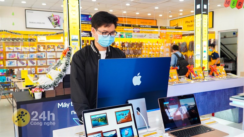 TGDĐ mở gian hàng trải nghiệm MacBook và iMac tại hơn 100 cửa hàng