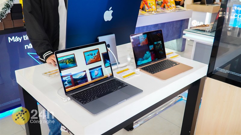 TGDĐ mở gian hàng trải nghiệm MacBook và iMac tại hơn 100 cửa hàng