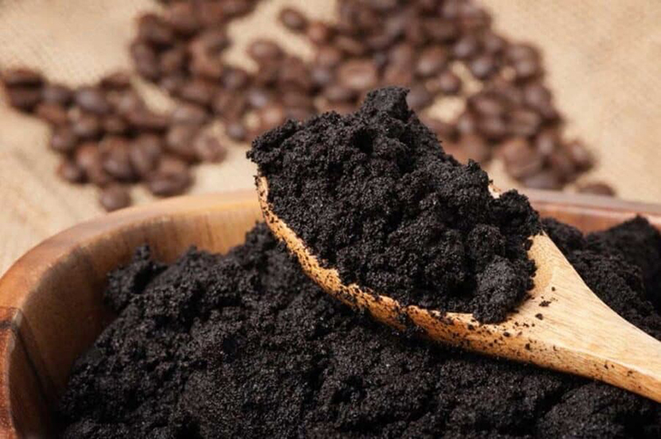 Use coffee grounds