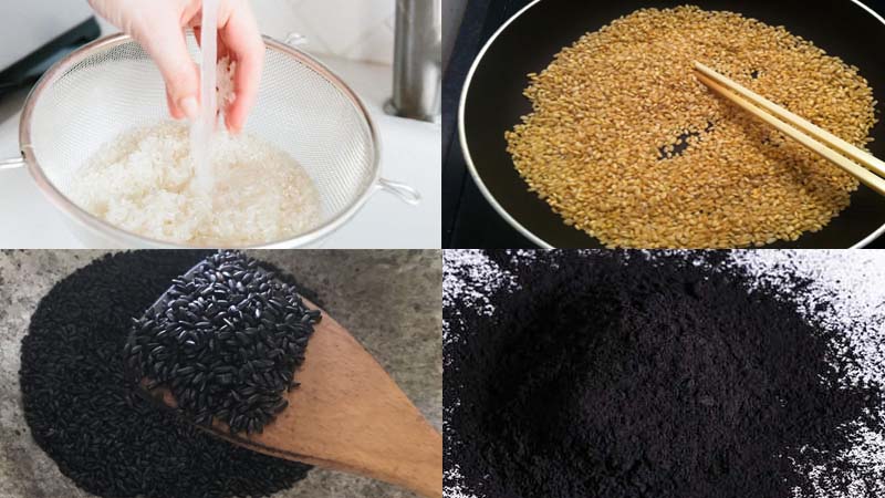 Cách làm than hoạt tính bằng gạo