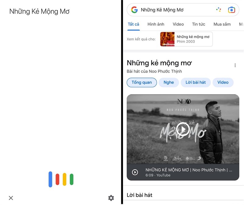 Tìm kiếm bài hát thông qua giai điệu bằng Google