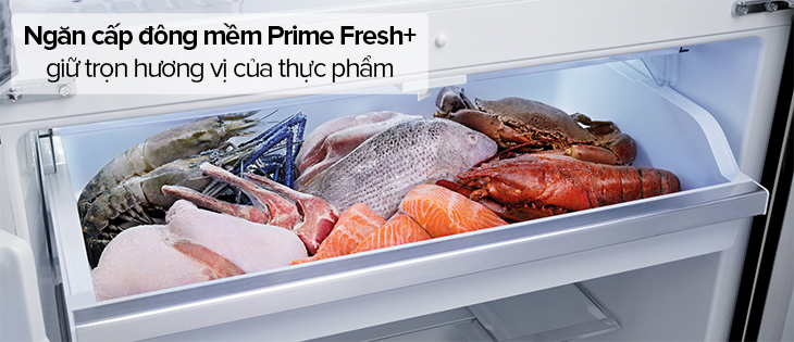 Review tủ lạnh Panasonic NR-DZ601YGKV giảm dư lượng thuốc trừ sâu - Ngăn cấp đông mềm Prime Fresh+