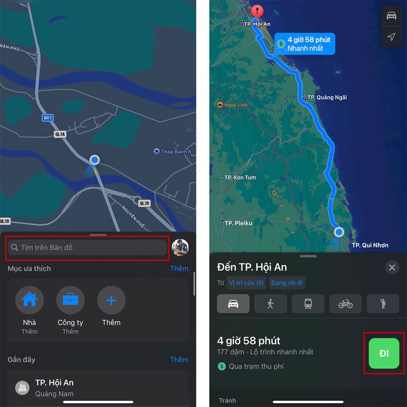 Sử dụng Apple Maps trên iPhone sẽ giúp bạn tìm đường đi một cách dễ dàng với chỉ dẫn bằng giọng nói. Từ bây giờ, bạn có thể đến mọi nơi một cách nhanh chóng và chính xác nhất bằng cách tìm kiếm địa chỉ hoặc địa điểm trên Apple Maps trên iPhone của mình.