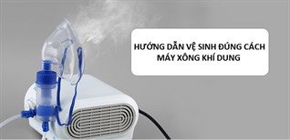 Tình trạng của bộ dây và mask thở xông khí dung là như thế nào?
