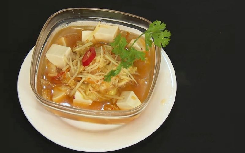 Tell you 4 ways to make Korean-style tofu kimchi soup
