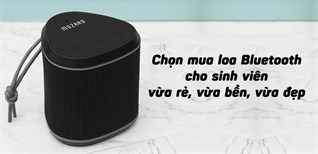 Chọn mua loa Bluetooth cho sinh viên: Nên mua loa Bluetooth nào vừa rẻ, vừa bền, vừa đẹp?