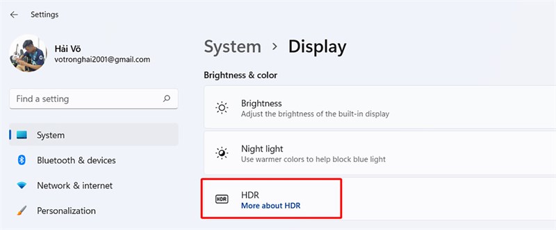 Cách kích hoạt tính năng Auto HDR trên Windows 11 Cách kích hoạt tính năng Auto HDR trên Windows 11