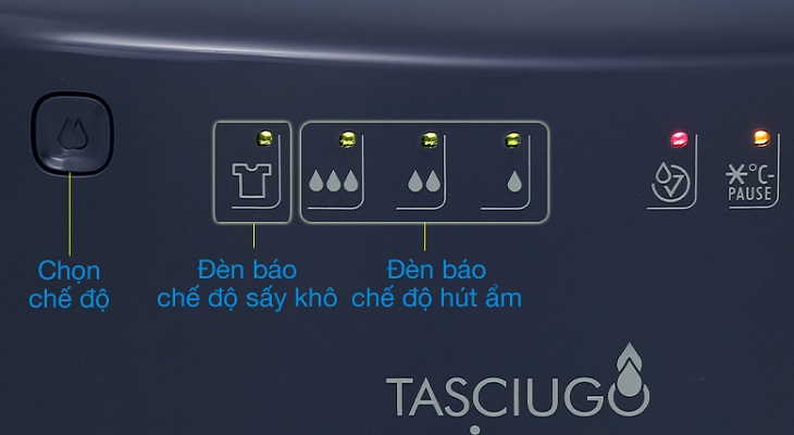 Chức năng sấy khô của máy hút ẩm DeLonghi